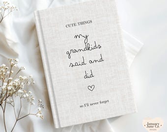 Gift for Grandparents Journal for Grandma Gift from Grandkids Memory Book Grandmother Notebook Mother's Day Gift for Nana Birthday Gift Mimi