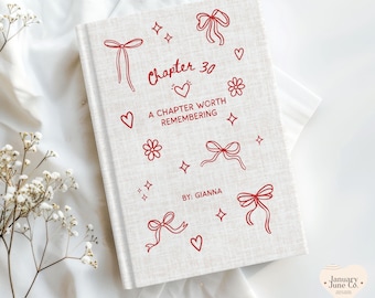 Personalized 30th Birthday Gift Chapter 30 Journal Custom Name Notebook Customized 30th Birthday Present for Friend Gift for Book Lover
