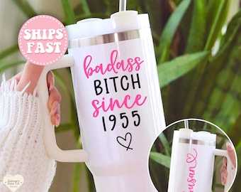70th Birthday Gift for Women Personalized 70th Birthday Tumbler Cup Funny 70th Birthday Gift Sister Custom Friend Birthday Mug Seventieth