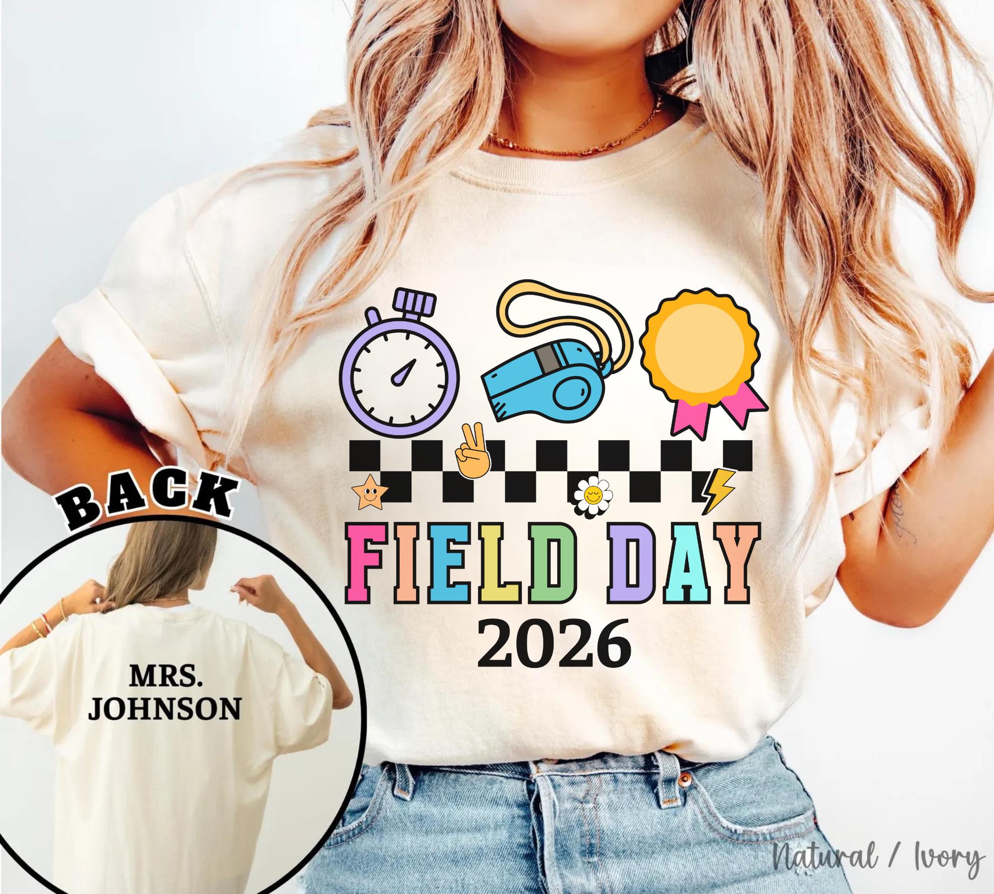 Field Day Vibes Shirt, School Field Day 2026 Shirt, Comfort Colors 