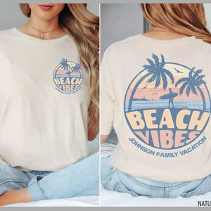Family Vacation Shirts for Family Trip Matching Group T-shirts for Family Vacation 2025 Tee Custom 2025 Family Vacation Beach Vacay Tshirts