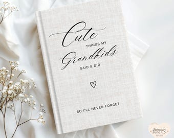 Gift for Grandma Journal for Grandparents Gift from Grandkids Memory Book Grandmother Notebook Mother's Day Gift for Nana Birthday Gift