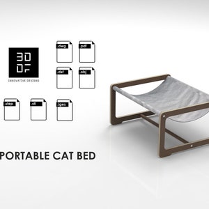 portable cat bed plan