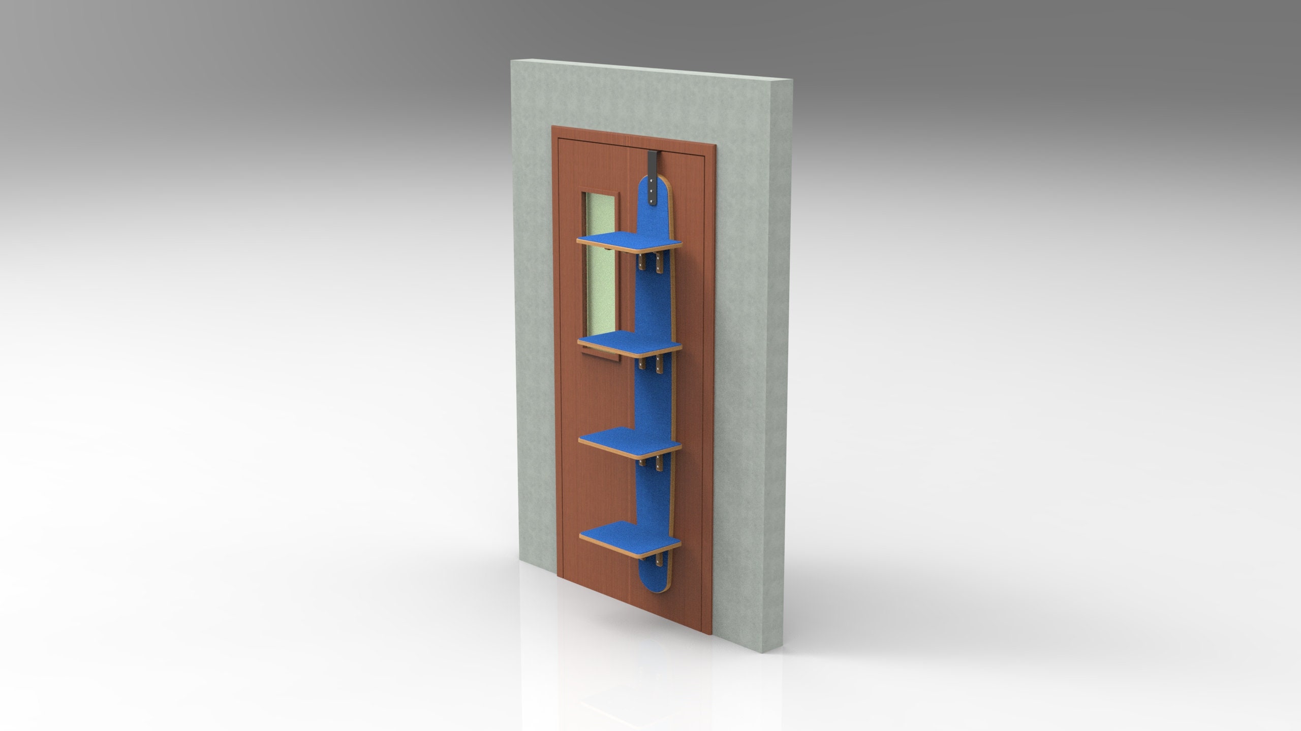 Door Hanger Cat Rack Plan. - Etsy