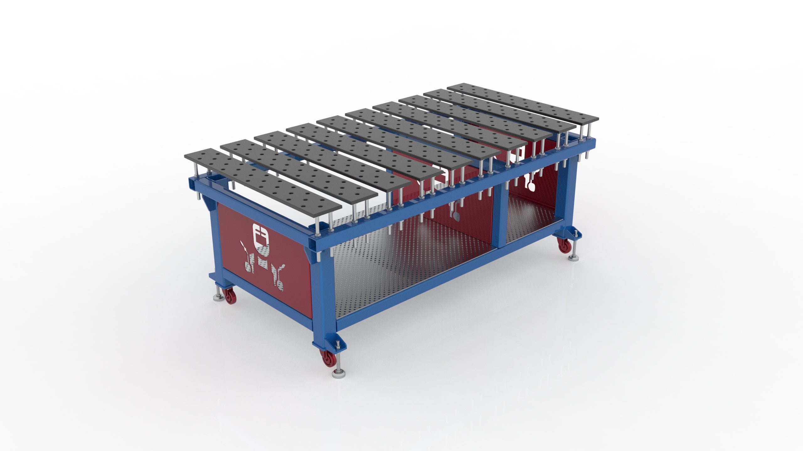 1000x2000 Welding Table Plan. Etsy