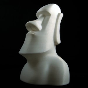 Easter Island Head, Moai Statue, Desk Decor, 3D Printed, Garden Decor, Living Room Decor, Desk Accessory, Easter Island Statue