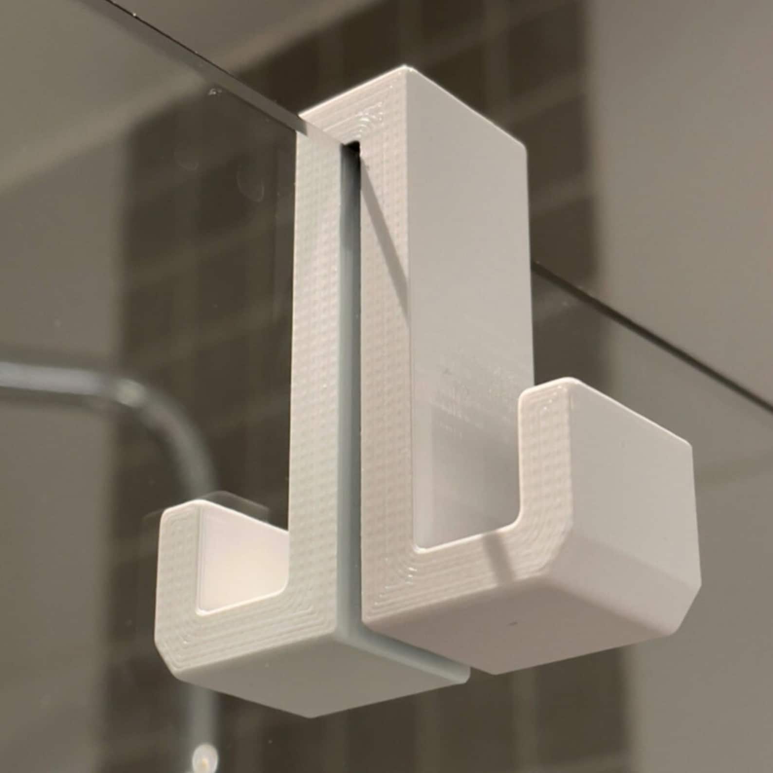 Double Sided Shower Hook Easy Install Bathroom Decor 3D Etsy