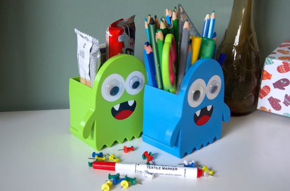 Porte-stylo pour bureau d'enfant, Organiseur de bureau d'enfant