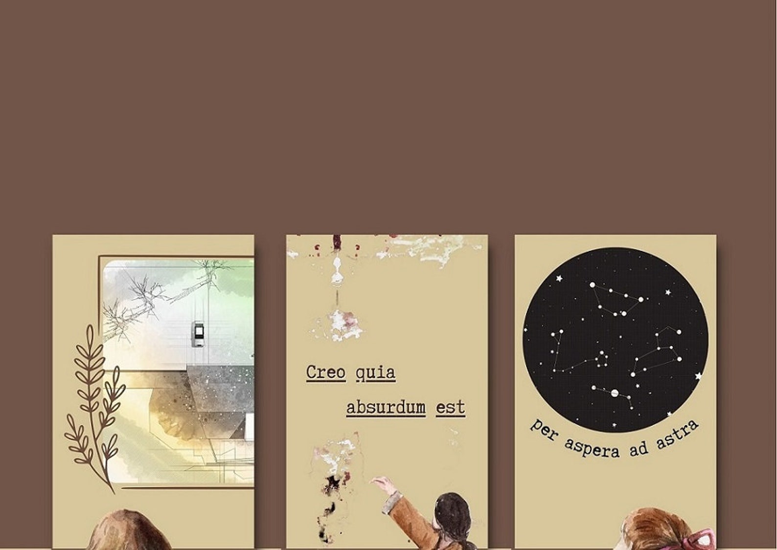dark academia inspired bookmarks printable bookmarks digital etsy