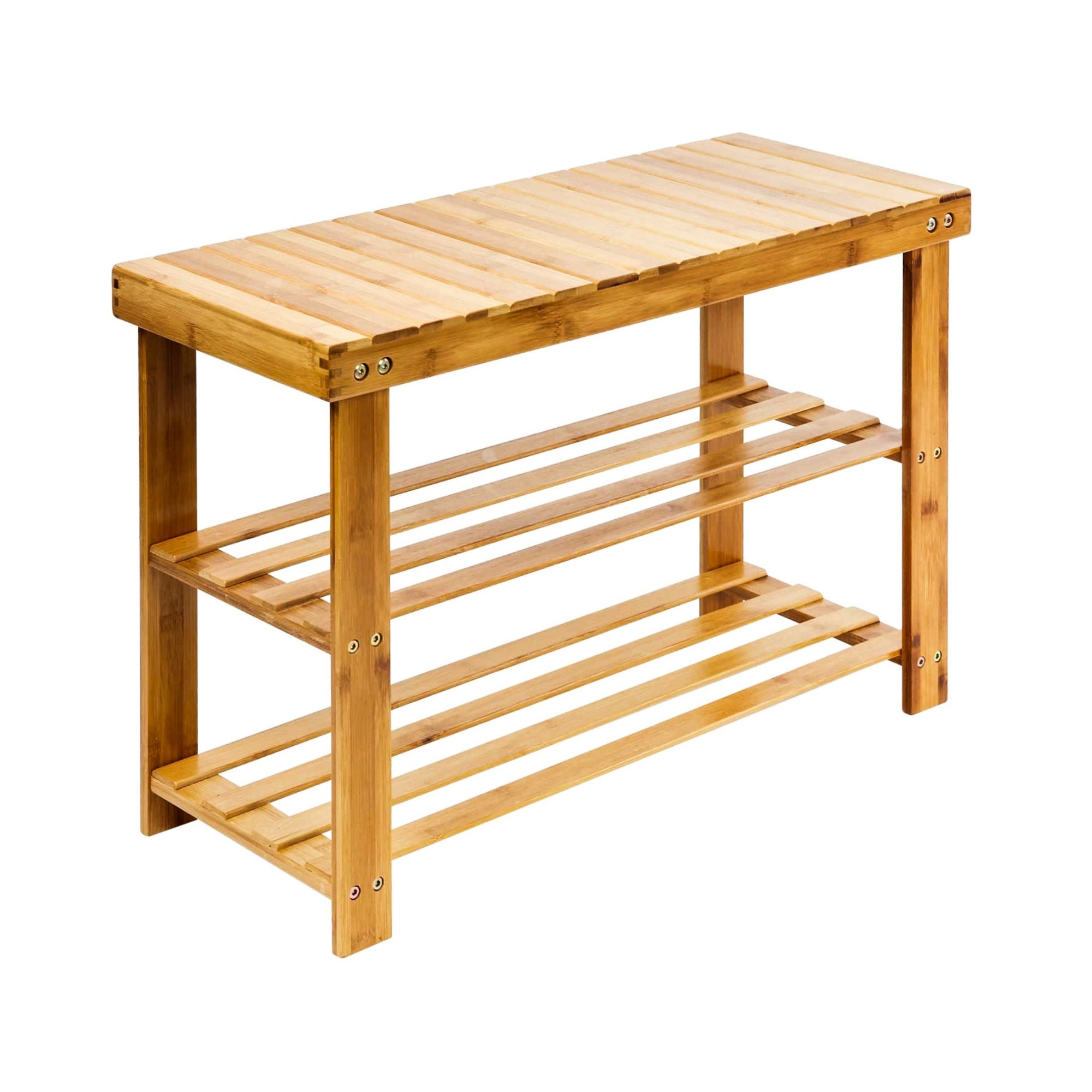 Vencier bamboo shoe rack hot sale