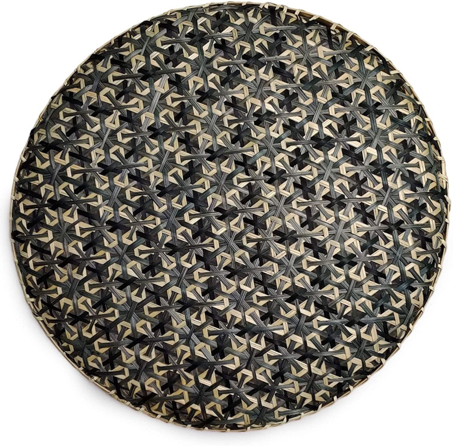 Round Serving Trays 13.8 Inches black Floral Etsy UK