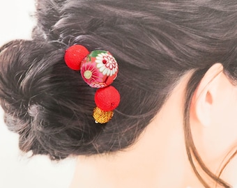 Forcina giapponese Bastone per capelli KANZASHI Accessorio per capelli Prodotti giapponesi