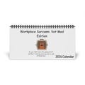 Desk Calendar 2026 Veterinary Medicine Workplace Sarcasm Gift for Coworkers, Veterinarians, Veterinary Assistants, Funny White Elephant