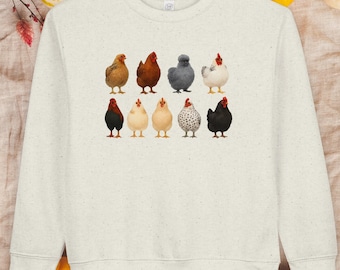 Sudadera infantil con diseño de pollito, ropa adorable de animales de granja, regalo para niños, vacaciones de primavera, para uso diario, ropa cómoda para niños pequeños, otoño