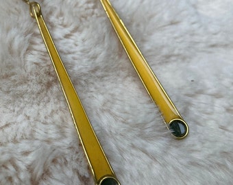 Art Deco Pendulum Earrings