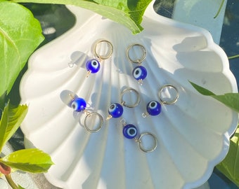 Evil Eye Hair Rings