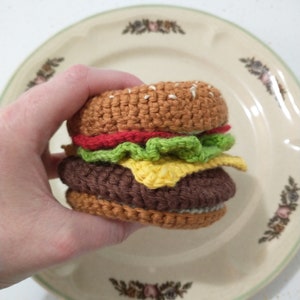 Crochet Hamburger
