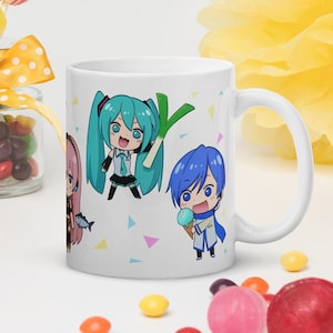 Hatsune Miku Mug Vocaloid Project Sekai Mug Kaito Luka Meiko Rin Len Mug Full Vocaloid Team Mug Full Project Sekai Mug Colorful Stage Fanart