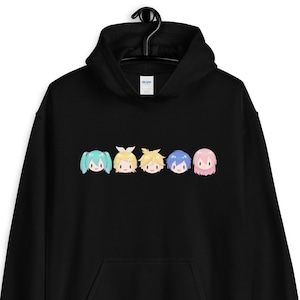 Vocaloid Full Team Unisex Hoodie | Project Diva Miku Len Rin
