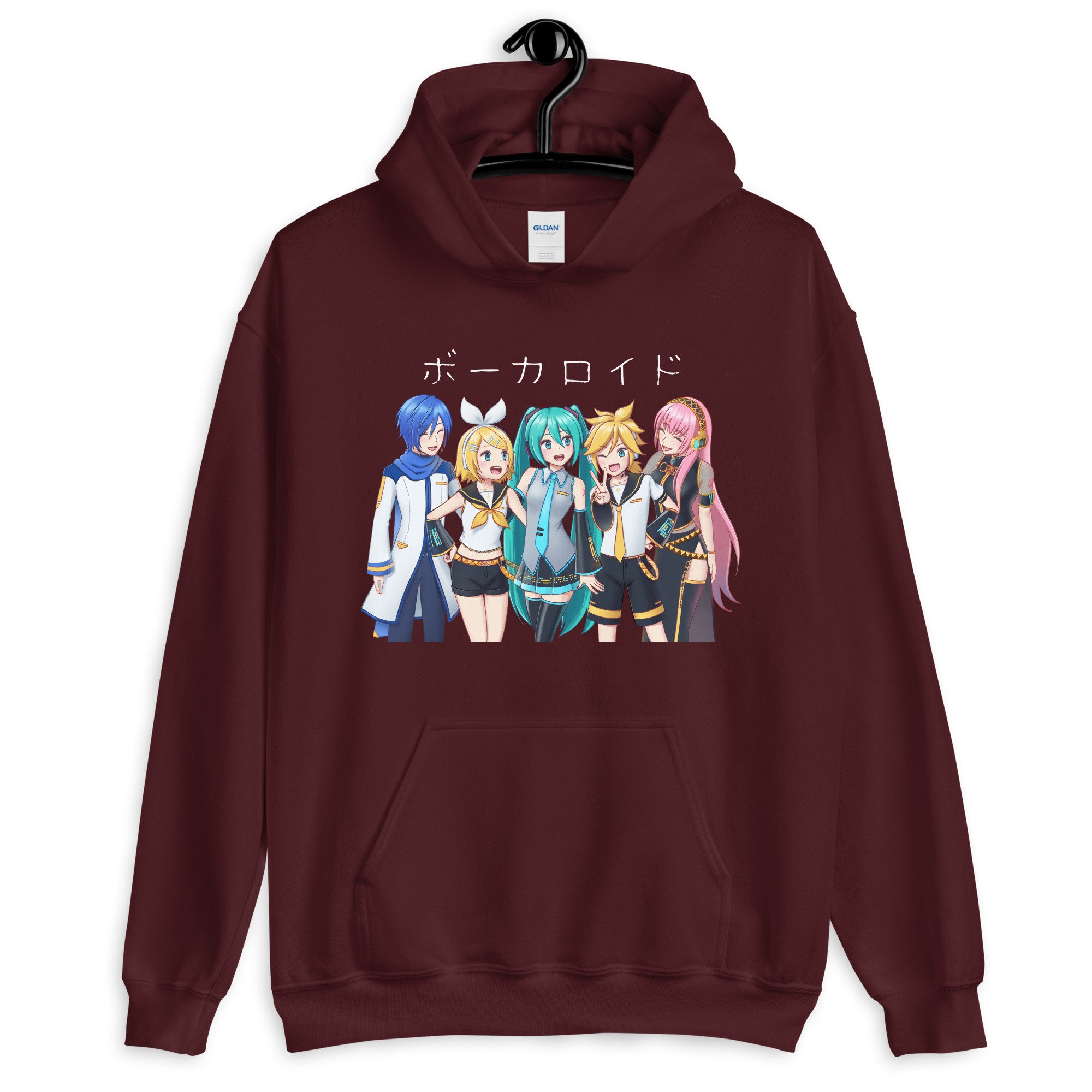 Vocaloid Full Team Unisex Hoodie | Project Diva Miku Len Rin