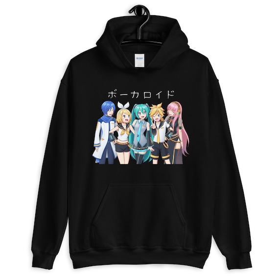 【値下げ交渉可】VR × HATSUNE MIKU HOODIE BLK Hatsune Miku Twilight Dreamer Big Zip-Up Hoodie - Tokyo