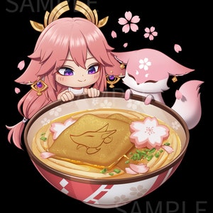 Plat spécial Miko Yae - Fichier numérique haute résolution | Usage personnel