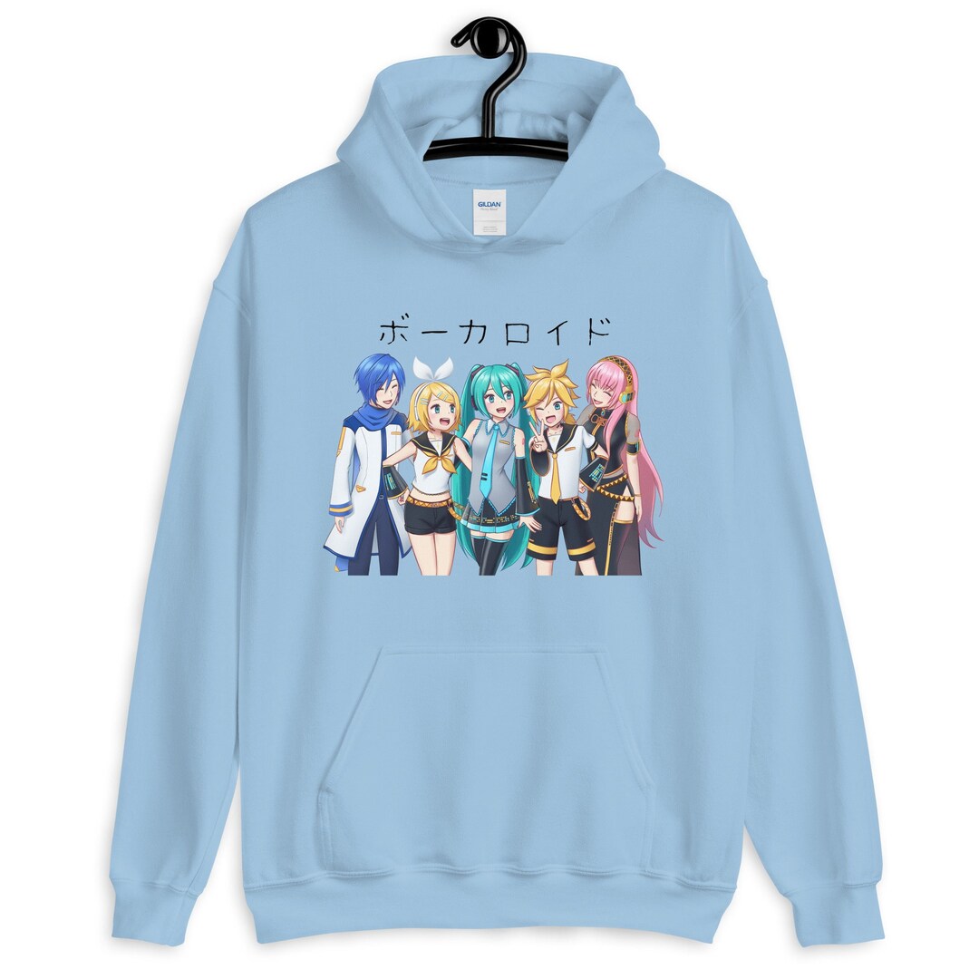 Hatsune Miku T-Shirt Anime Girl Kawaii Project Diva Vocaloid Shirt All Size
