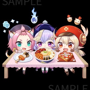 Diona Qiqi Klee Special Dish - Digital High resolution file | Personal use