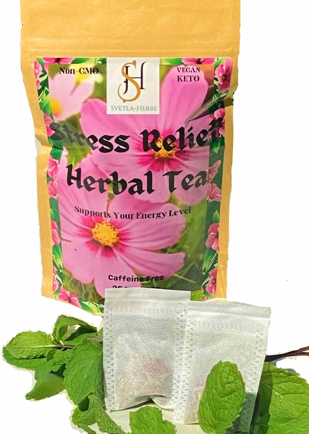 Calm & Relax Herbal Tea Blend - Soothing Natural Ingredients for Daily ...