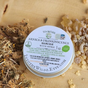 Arnica and Frankincense Soothing Salve