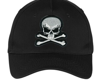 Skull and Crossbones Embroidered Patch 