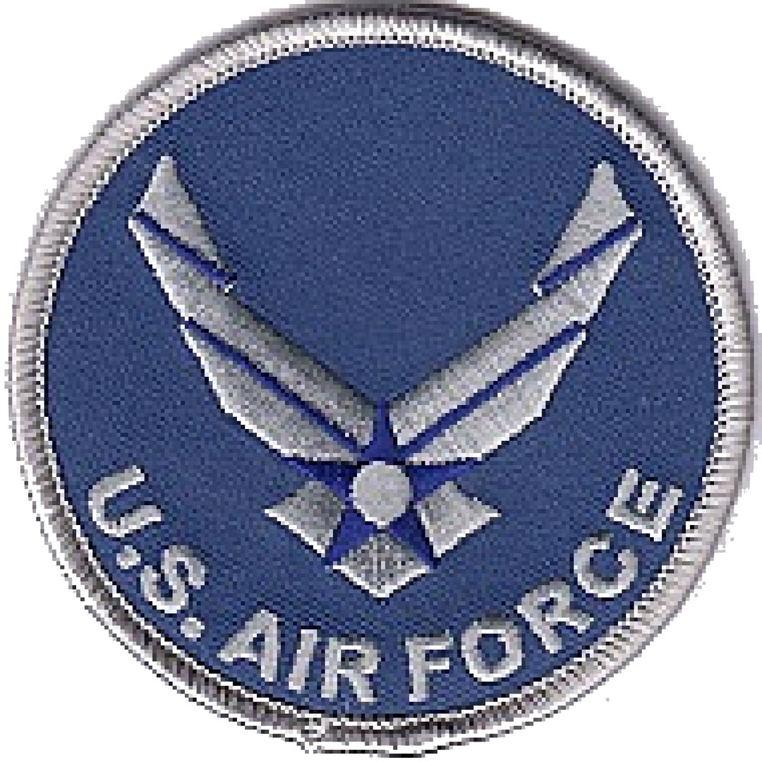 Air Force Logo Embroidered Patch Iron or Sew on 3 Inches as Pictured - Etsy