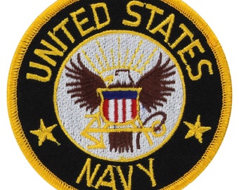 US Navy embroidered Tape enlisted 7.25" patch US Navy embroidered Tape enlisted 7.25" patch