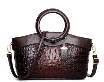 brahmin bags real crocodile