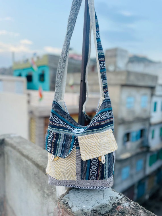Vintage Large Shoulder Bag, Unique Gifts Cotton Hemp Hippie Hobo Crossbody Women Bag, Festival Bag Sling Boho Bag, Holiday Gift Travel Bag - Etsy Vintage Large Shoulder Bag, Unique Gifts Cotton Hemp Hippie Hobo Crossbody Women Bag, Festival Bag Sling Boho Bag, Holiday Gift Travel Bag - Etsy