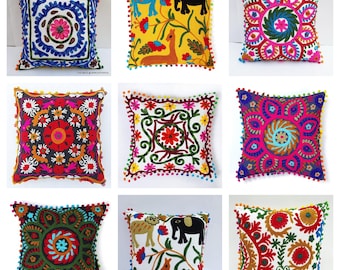 boho style pillows