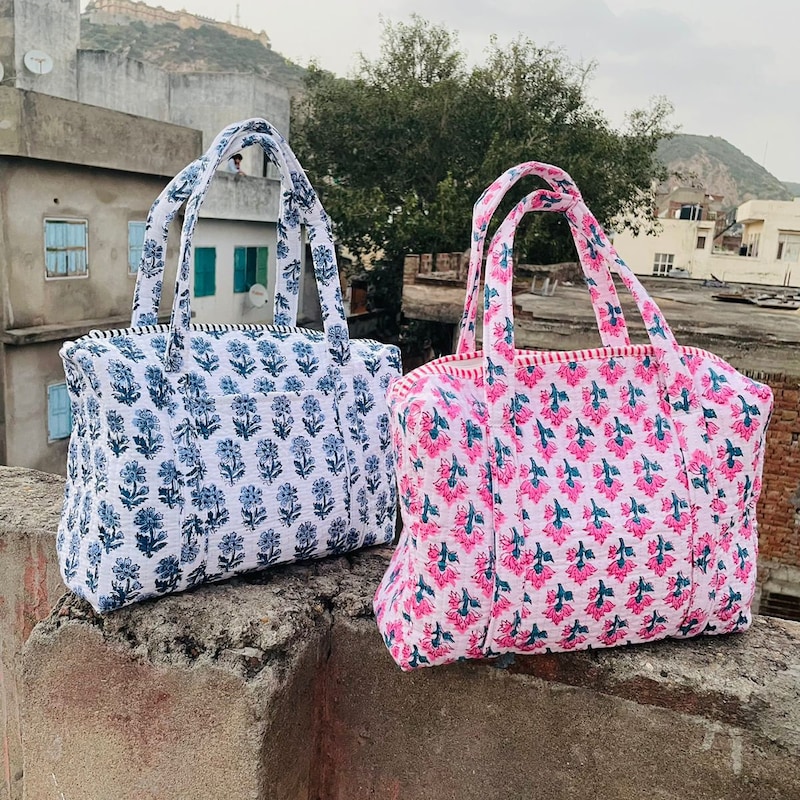 QUILTED TOTE BAGS - XL