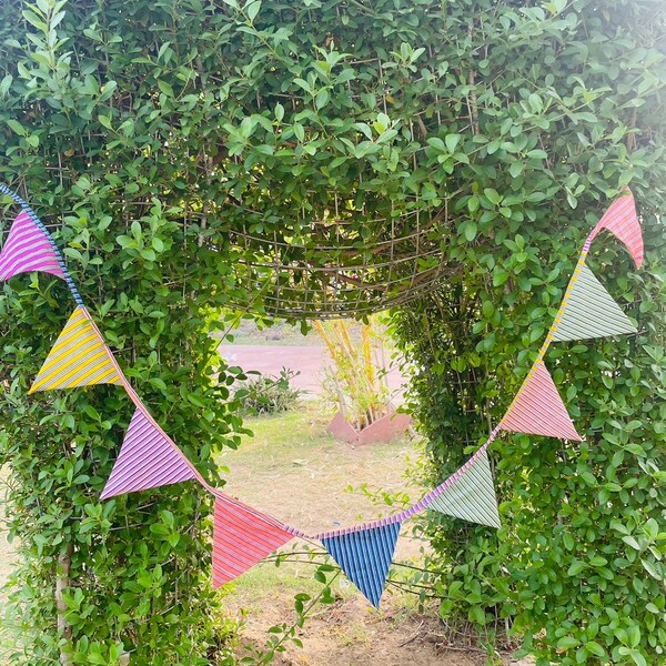 Fabric Strip Banner Etsy