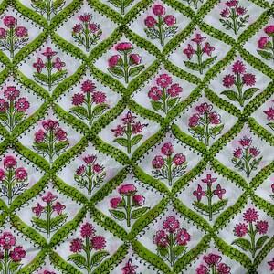 Borsa tote stampata a blocchi indiani, grande borsa da donna in cotone trapuntato, borsa da viaggio, regalo di compleanno, regalo di Natale per lei, borsa per il ritorno a scuola Pattern 14