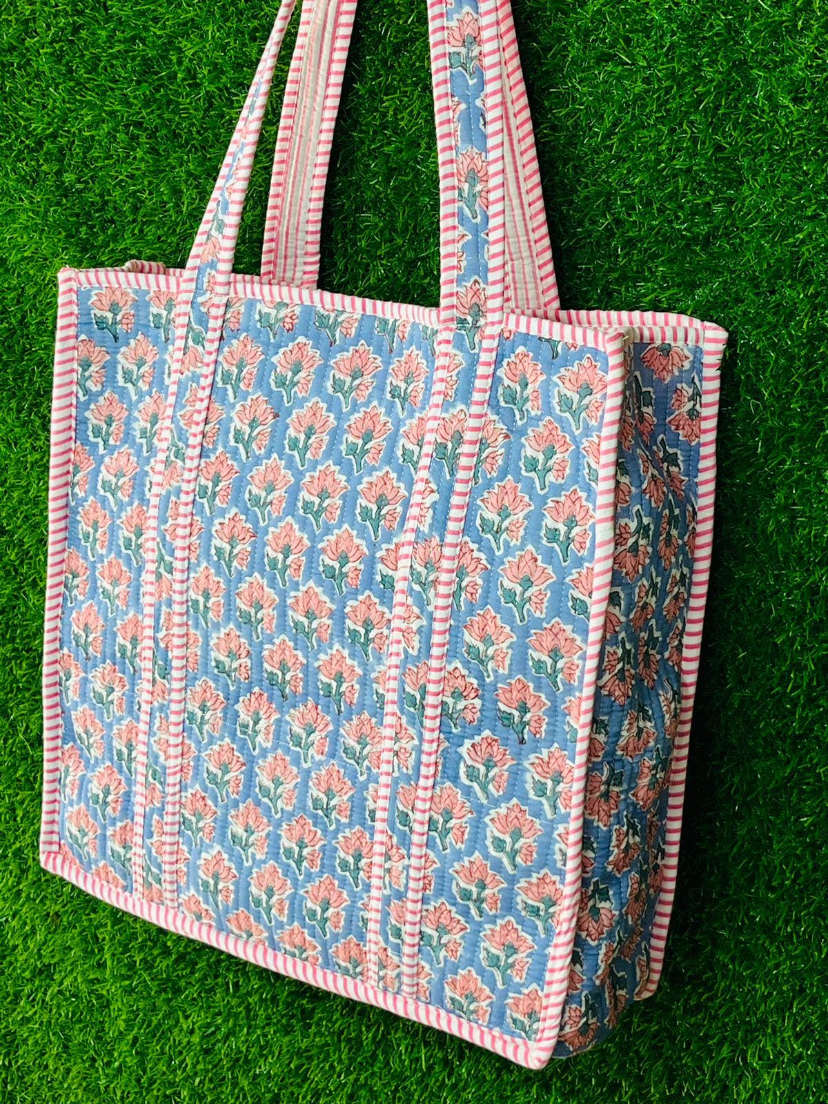 Cotton quilted handbags new arrivals