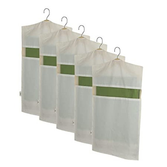 Natural Cotton Hanging Storage Bags