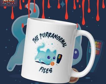 Melvin il gatto fantasma – Tazza paranormale accogliente