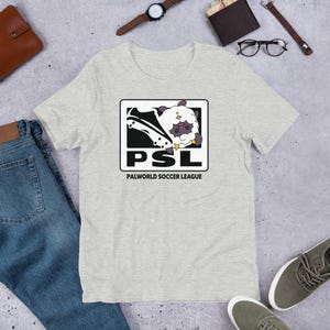 Palworld Soccer League Shirt – PSL Gamer Tee, Funny Palworld T-Shirt