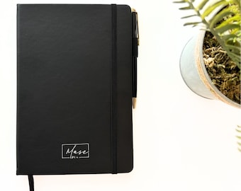 Passwort-Buch aus Leder: Großer Druck, A-Z Tabs, Geldschein-Organizer