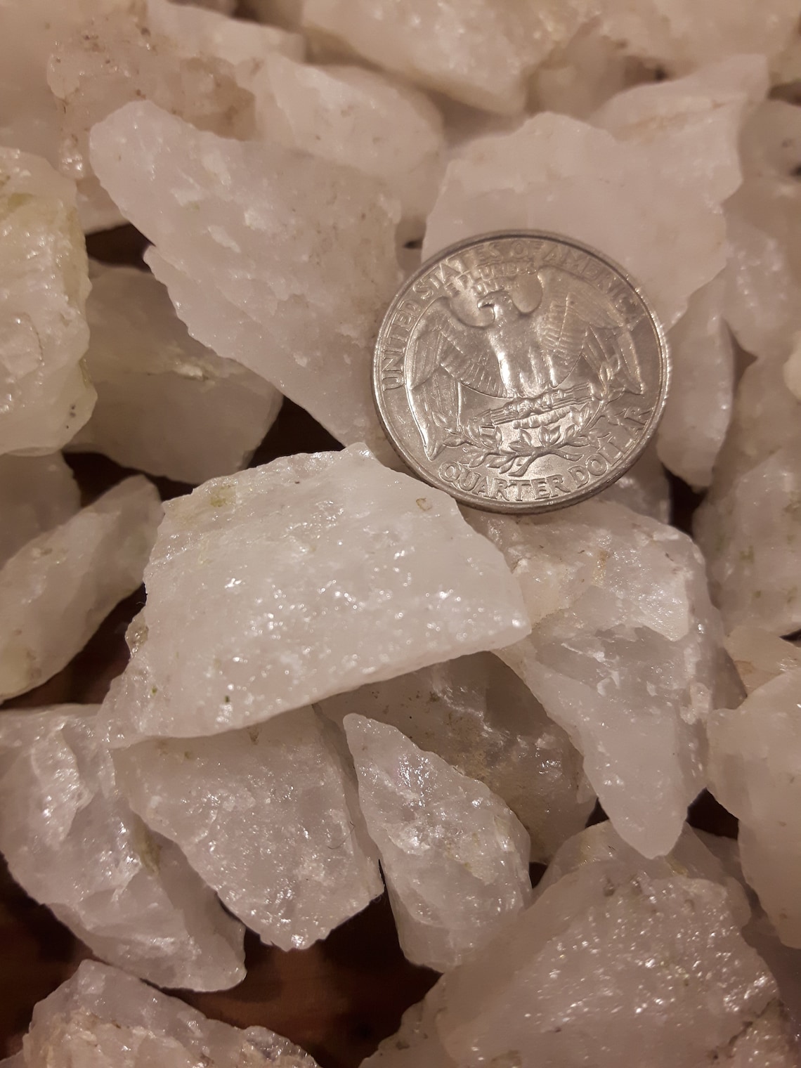 Raw Milky Quartz. 454 Grams. One Pound of Pure White Quartzite Etsy