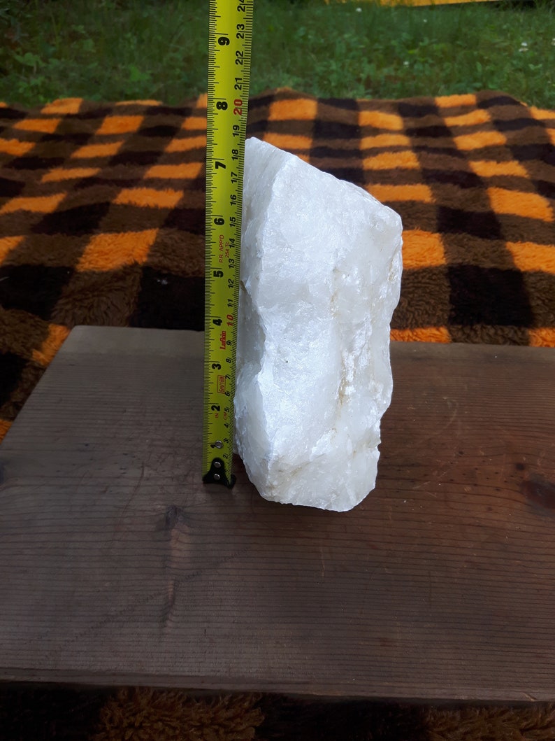 Giant Milky Quartz .massive Natural Quartzite Gemstone. 4962 Grams of