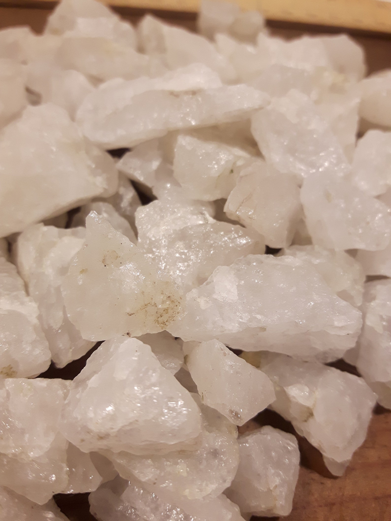 Raw Milky Quartz. 454 Grams. One Pound of Pure White Quartzite Etsy