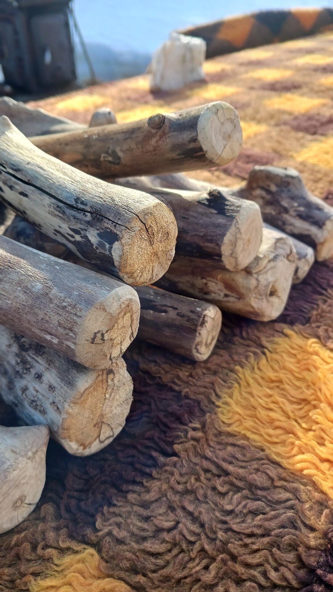 Spalted Maple Logs Bundle, Natural Weathered Wood, Home Decor - Etsy Canada