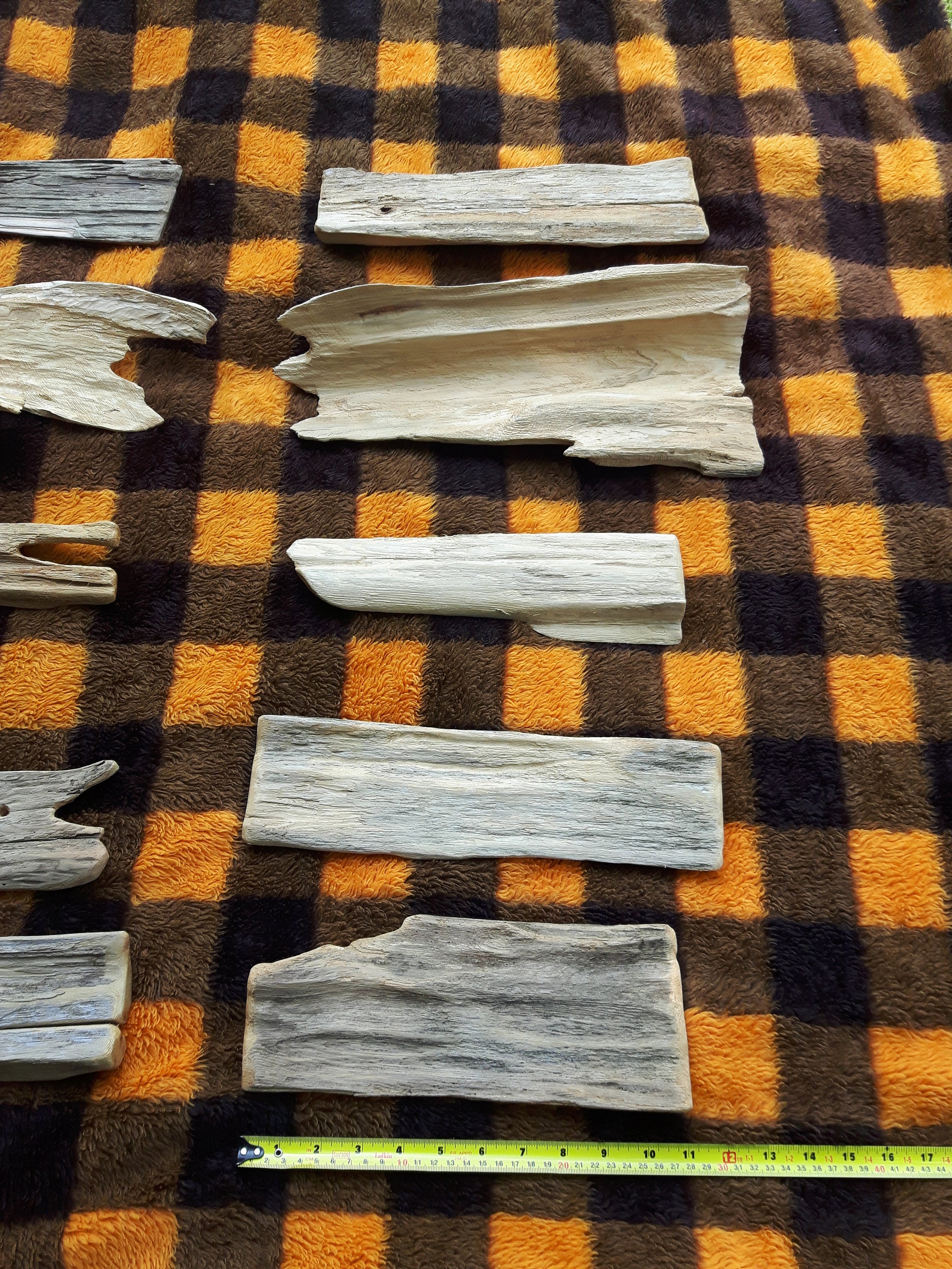 Large Driftwood Cedar Planks Set of 10 Pcs Forest Wood Craft - Etsy