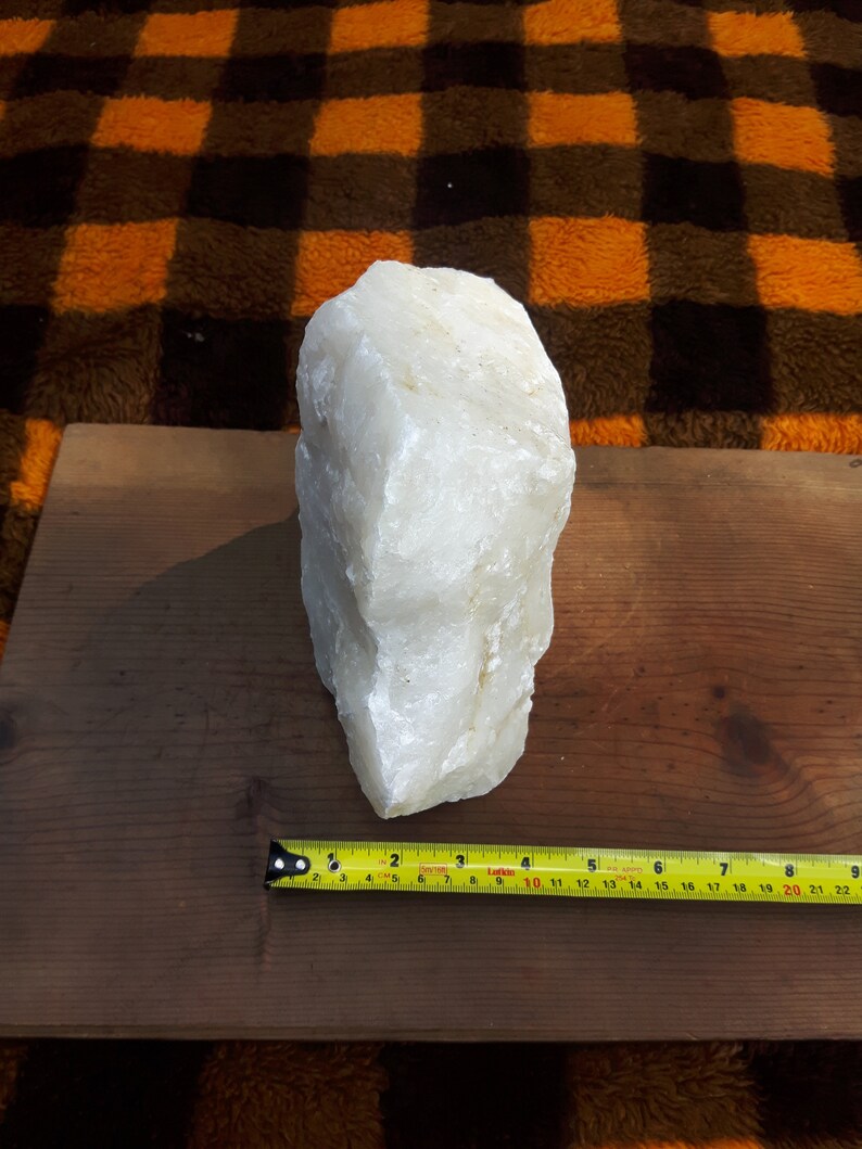 Giant Milky Quartz .massive Natural Quartzite Gemstone. 4962 Grams of